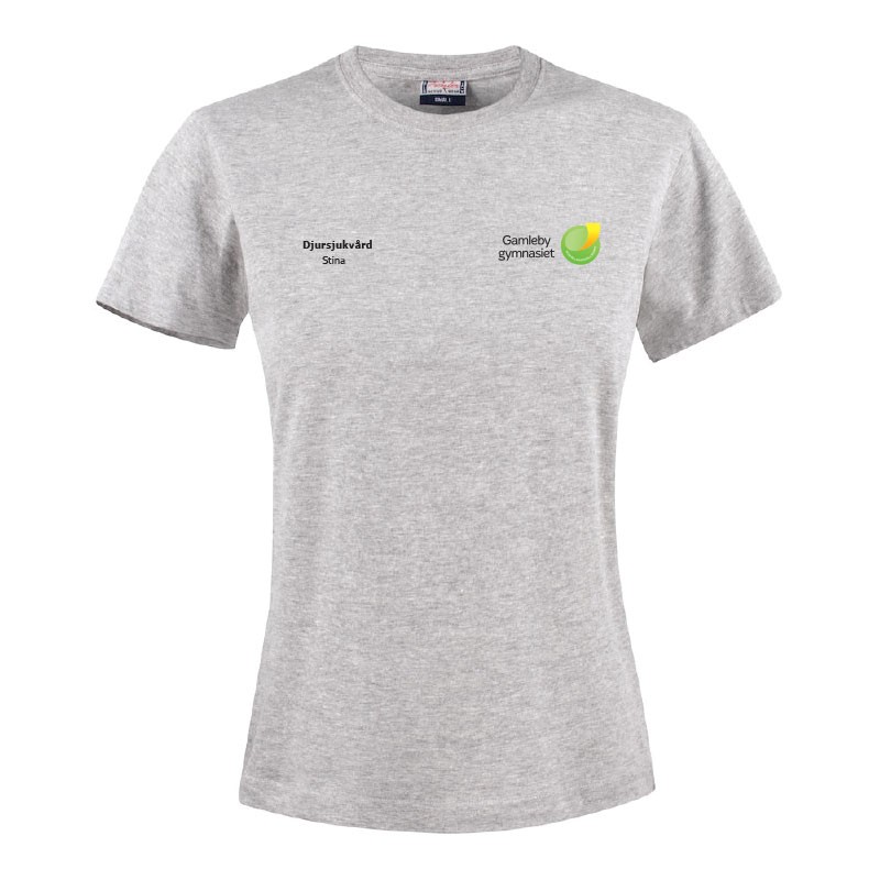 T-shirt Dam Grå